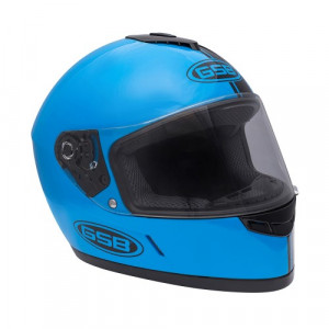 Шлем GSB G-349 BLACK&BLUE, L