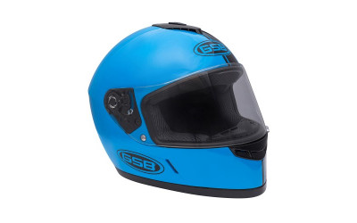 Шлем GSB G-349 BLACK&BLUE, L