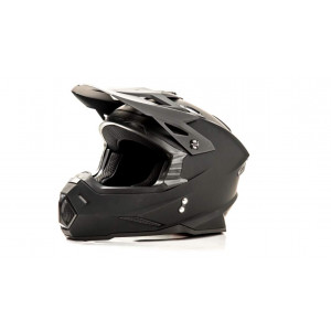 Шлем мото кроссовый HIZER J6801 #3 (M) matt black