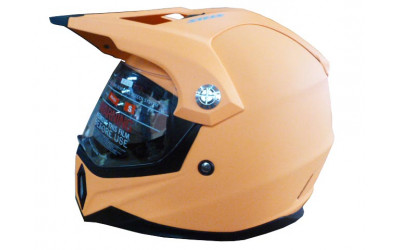 Шлем Stels MX453 XL (оранжевый), Уценённый