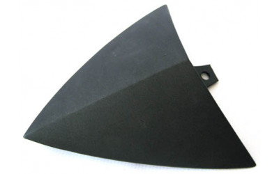 Щиток облицовочный верхний (черный BА), пластик
