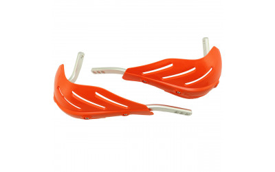 Защита рук (пара) HP15 оранжевые армированные SM-PARTS