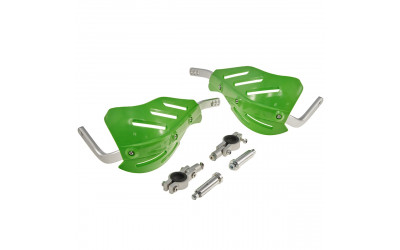 Защита рук (пара) HP15 зеленые армированные SM-PARTS