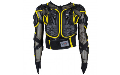Черепаха защитная ATAKI SC-P114 черный/Hi-Vis желтый, L