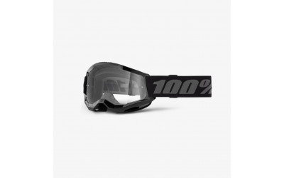 Очки подростковые 100% Strata 2 Junior Black / Clear