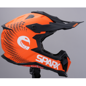 Шлем, Sparx, Raptor (JH-601), оранжево-черный, L